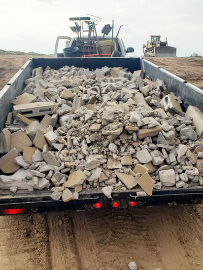 Construction and renovation debris removal
